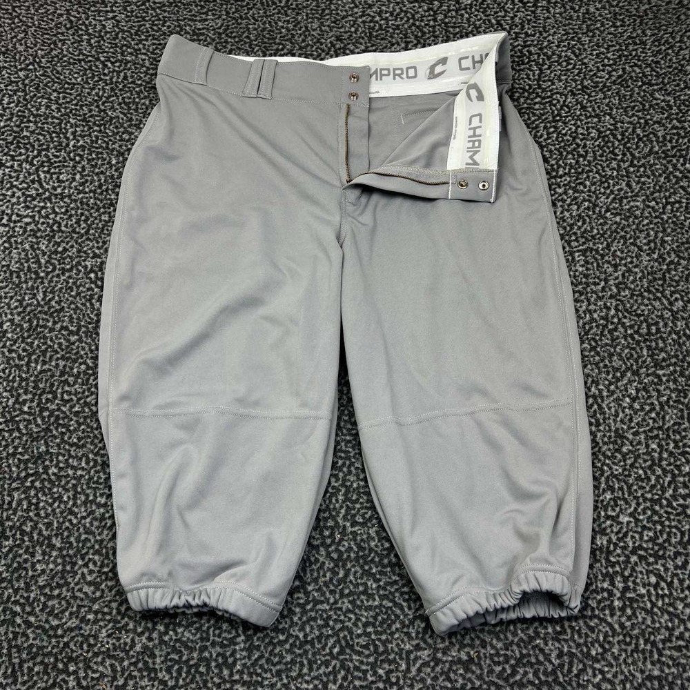 Champro Baseball Pants Men Extra Large Gray Outdoor Athletic 38x18